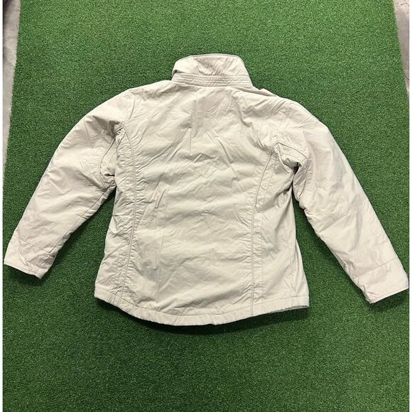 Columbia Men’s size M Down insulated Winter Coat Beige - Picture 3 of 5
